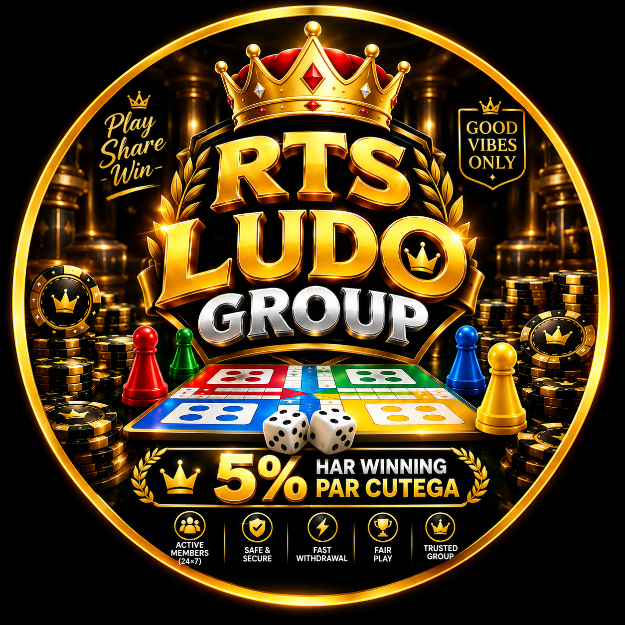 SR Ludo Logo